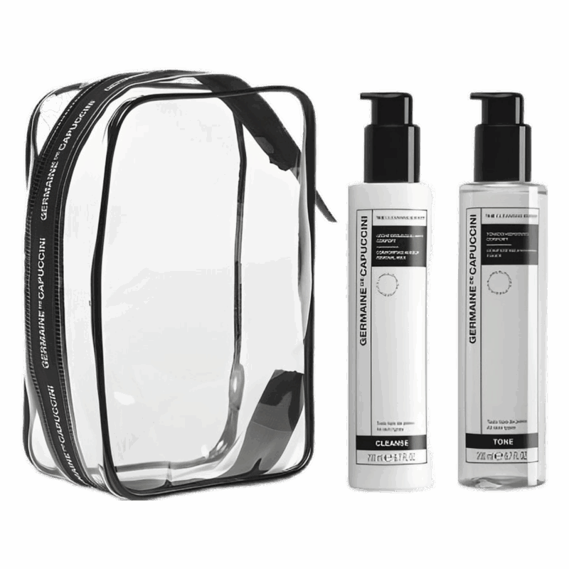 Dúo Limpieza Experta: Leche Desmaquillante Confort + Tónico Hidratante Confort